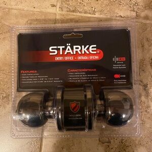 Starke Entry/Office Keyed Lock Door knob